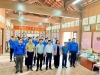 Đoàn đại biểu dâng hương tại khu di tích Bác Hồ về thăm trường TNLĐXHCN