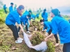 Tuổi trẻ thành phố Hòa Bình ra quân thực hiện công tác vệ sinh môi trường chào mừng SEA Games 31