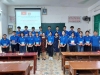 Đoàn phường Hữu Nghị - Chi đoàn Trường THCS Hữu Nghị tổ chức Lễ Kết nạp Đoàn viên mới đợt 1 năm học 2019 – 2020.