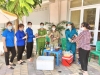 Đoàn thanh niên phường Hữu Nghị tham gia hỗ trợ các lực lượng tuyến đầu phòng chống dịch bệnh Covid-19